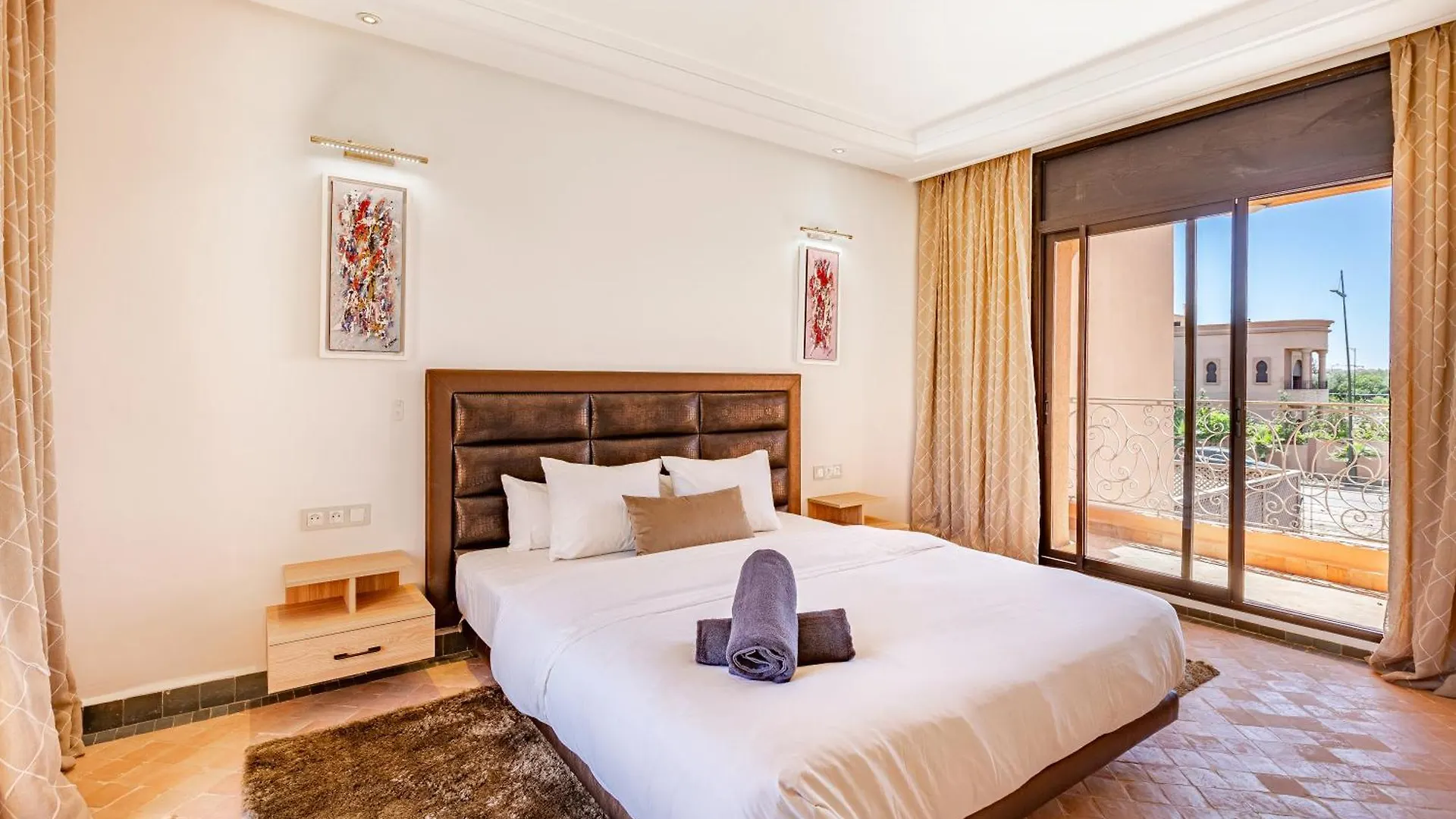 Villa Riad Targa 10 Min De Gueliz Piscine Privee マラケシュ